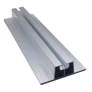 Section de profil en aluminium Rail en aluminium à montage solaire