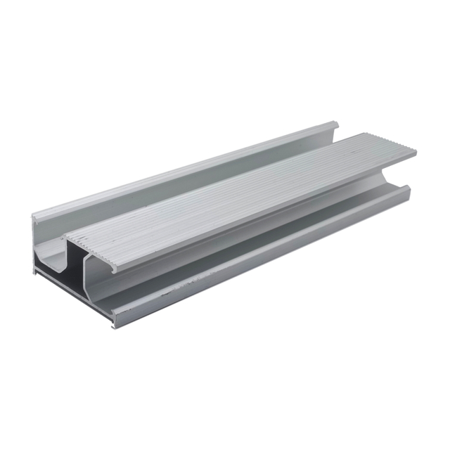 Rails en aluminium pour soutenir les profils en aluminium du système de panneaux solaires