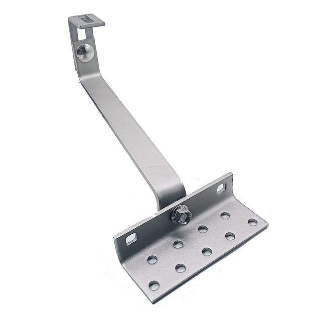 Support de montage solaire à crochet solaire réglable dans le système d'énergie solaire