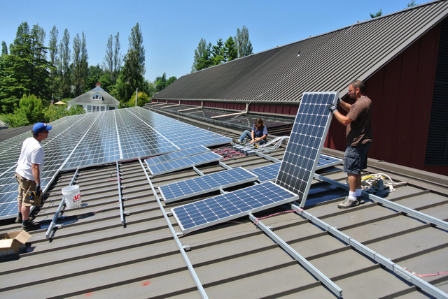 montage solaire sur toit (3)