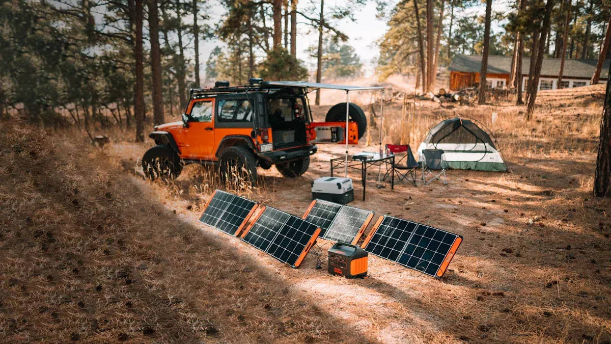 Les meilleurs panneaux solaires de 100 watts pour les VR et le camping en 2025