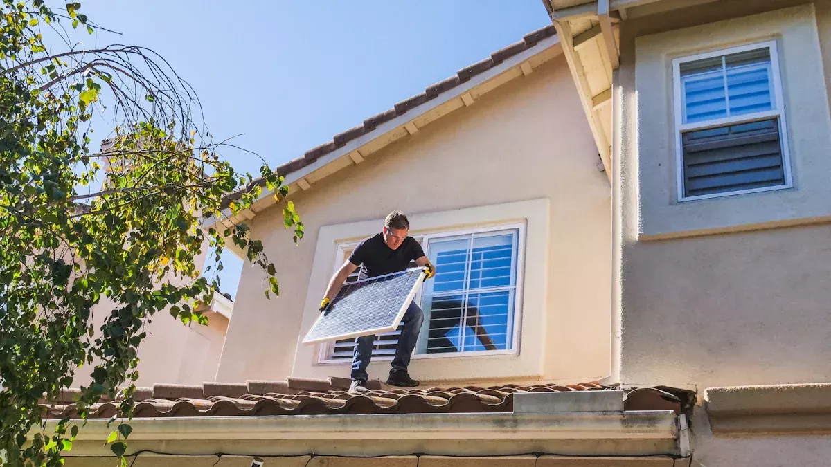 Conseils de nettoyage des panneaux solaires pour les propriétaires