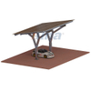  Structure d'abri de panneau solaire personnalisée, support de parking solaire en forme de Y pour le stationnement de voiture