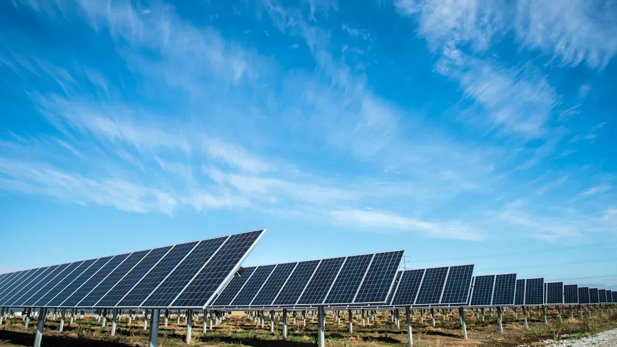 Panneaux solaires supérieurs de 200 watts par rapport à 2025