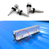 Kit de support de support de support de support de montage solaire mini-rail en aluminium pour système de structure de montage en métal