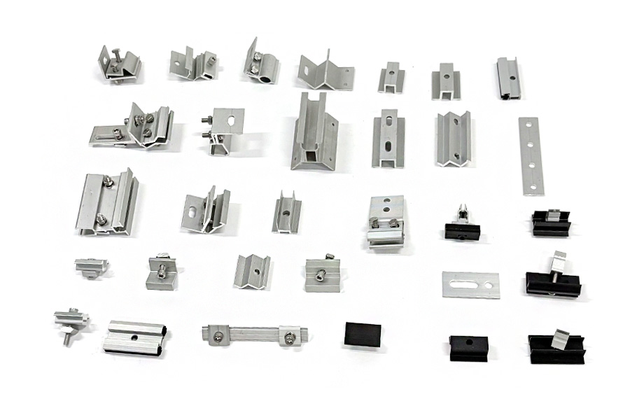 accessoires en aluminium