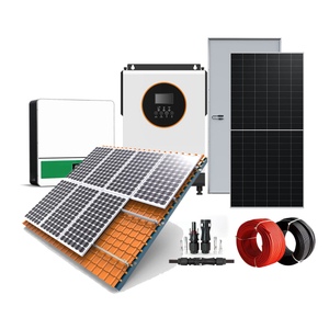 Carreaux de toit solaires kit d'énergie solaire toit de toit domestique Système d'énergie solaire