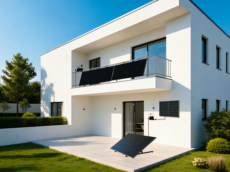 Systèmes de montage solaire de balcon Plug-and-Play pour applications sur réseau