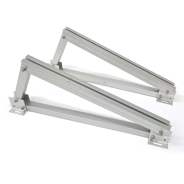 Système de Triangle de Ballast en aluminium de support solaire pour système de montage d'énergie solaire sur le toit 