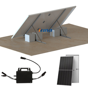 Kits faciles à panneaux solaires, support de montage réglable pour système de montage sur balcon et maison