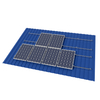 Panneau solaire L Montage du support de pieds