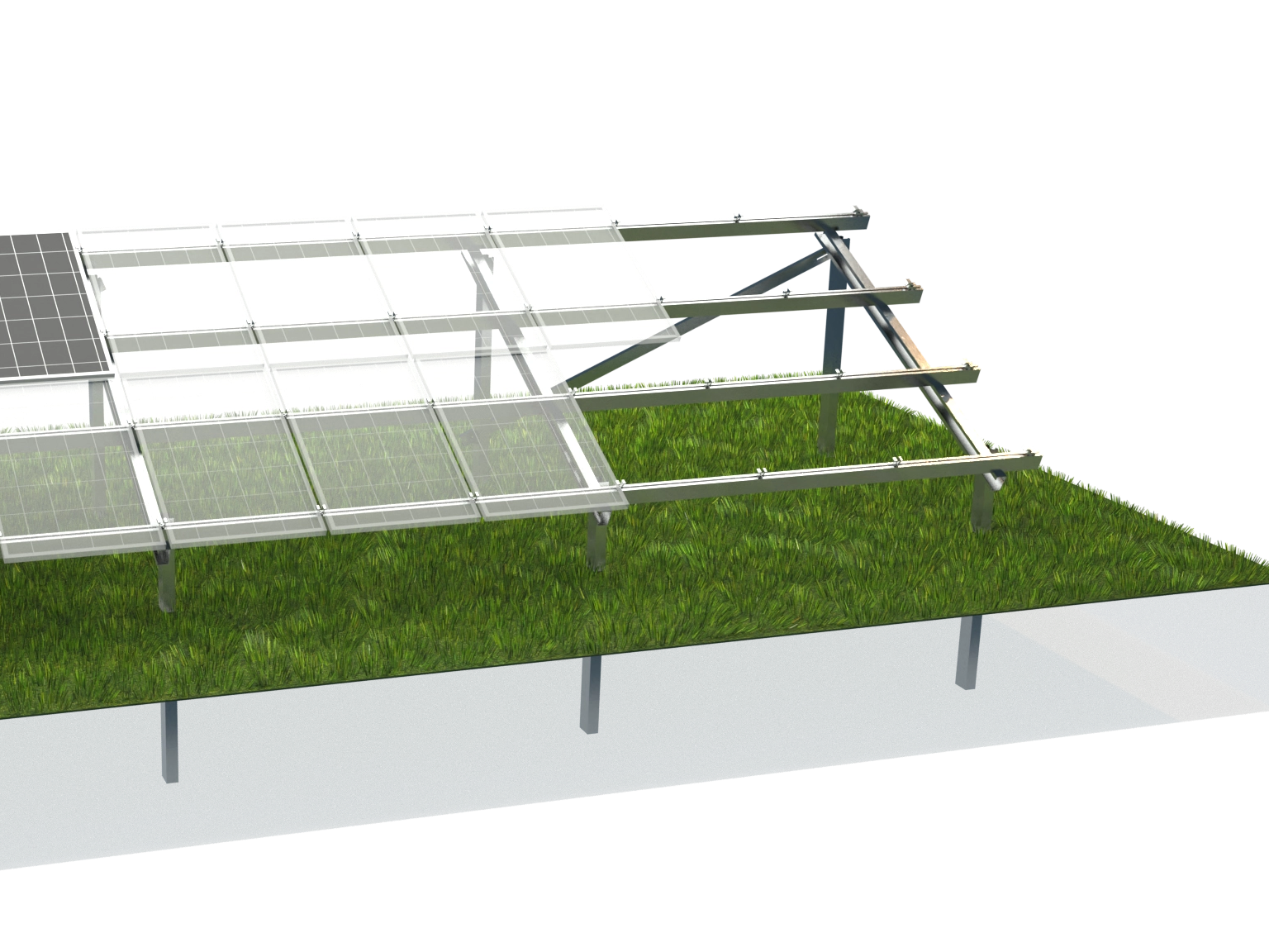 Produits de zinc-magnésium-aluminium (Zn-MG-Al) dans les systèmes de montage solaire