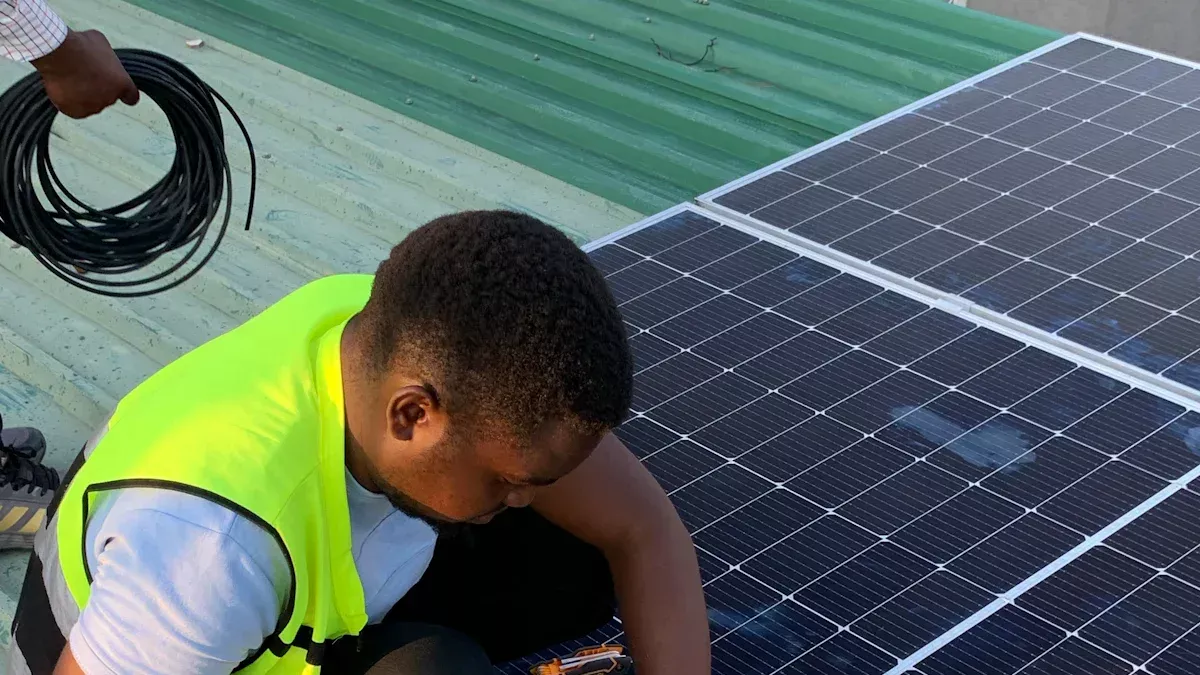 Un guide étape par étape pour installer un système solaire de 10 kW.