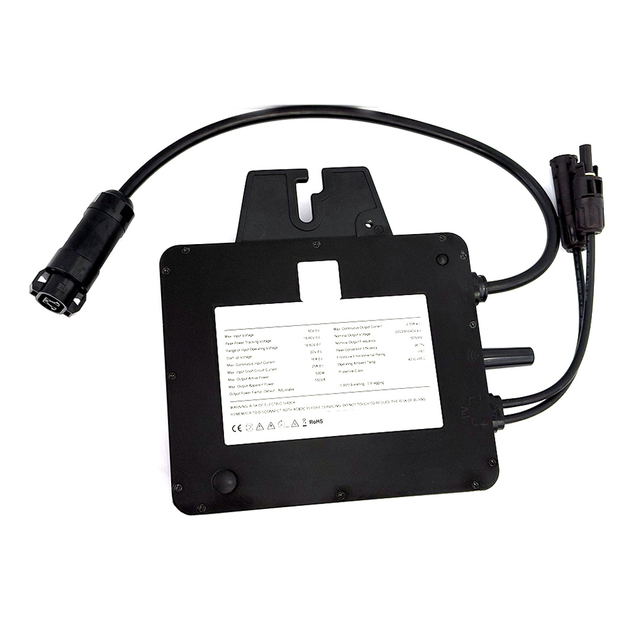 Kit de système solaire pour onduleur solaire 500W, micro-onduleur sur grille, micro-onduleur solaire avec 1 Mppt