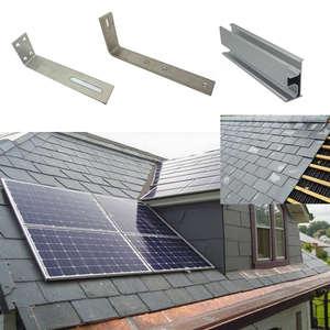 Carreaux d'ardoise Solaire Solar Panneau Slate Tile Roof Crochet Solar Mountting Brackets Toit Accessoires de montage