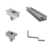 Panneau solaire Toiring Asphalte Bingles Kits Horme Tapis de toit en métaux Système de montage photovoltaïque