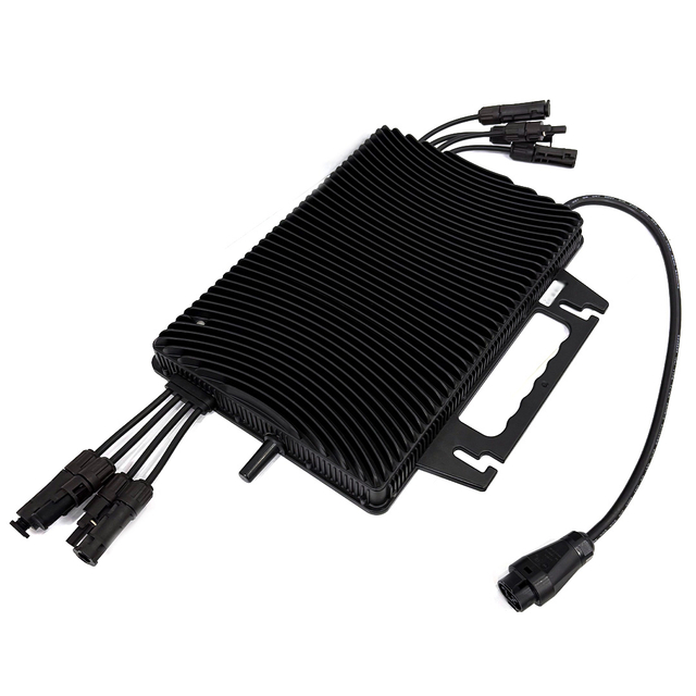 Micro-onduleur domestique à panneau solaire 2000W, avec 4 MPPT, pour système de montage solaire sur balcon/toit