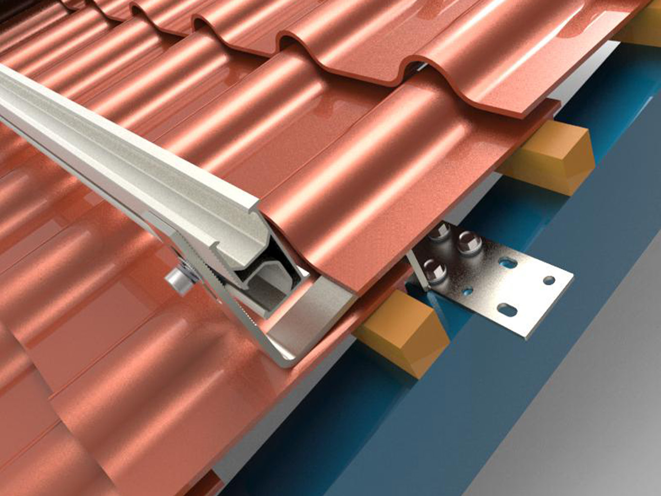 Comment les raccords en aluminium et les crochets de toit alimentaient-ils les systèmes de montage solaire?