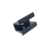 Kit de pince de support de panneau solaire noir en aluminium Black Pinlate pour le système de montage du toit