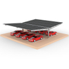 Type Y structure solaire photovoltaïque carport supports de montage système solaire carport structure