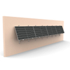Système de support solaire de kits de support de mur de structure de balcon de panneau solaire
