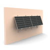 Système de support solaire de kits de support de mur de structure de balcon de panneau solaire
